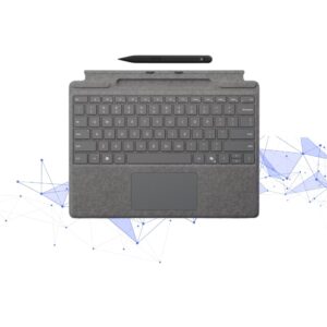 Bàn Phím Surface Pro Alcantara Copilot Key và Bút Slim Pen 2 (Newseal)